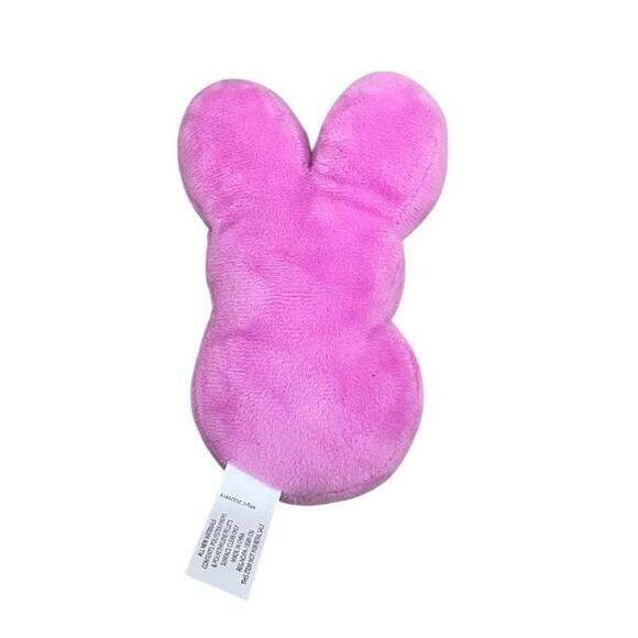 Peeps Pink Soft Stuffed Fluffy Peep Bunny - Picture 2 of 4